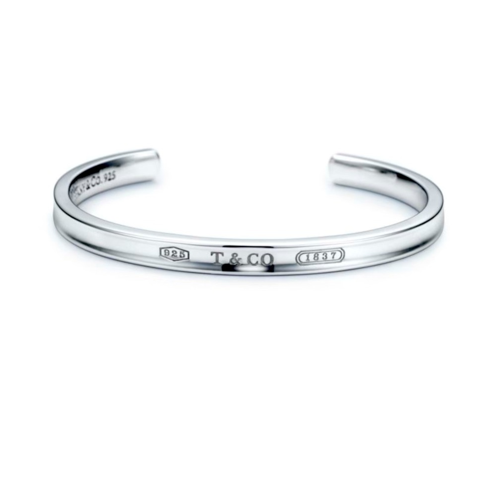 Tiffany and co silver bracelet bendable size